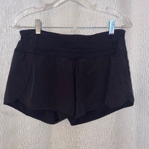 Lululemon Solid Black shorts